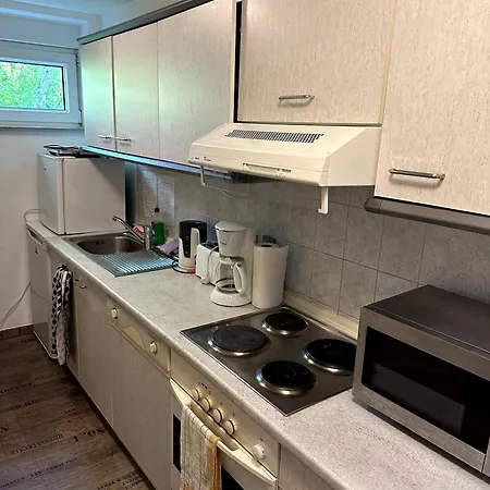 Appartement Large For Up To 18 People Near Halle Leipzig With Pool Table