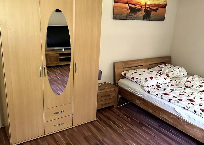 Appartement Large For Up To 18 People Near Halle Leipzig With Pool Table